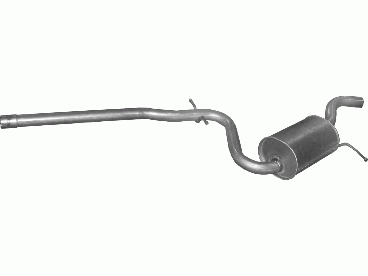 Резонатор VW Golf/Jetta/Skoda Octavia 2004- 2013 POLMO (30.103) Резонатор VW Golf/Jetta/Skoda Octavia 2004- 2013 POLMO (30.103)