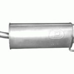 Глушник Опель Астра Н (Opel Astra H) 1.4i/1.6i 16V хетчбек/седан/універсал 2004 - (17.14)