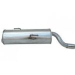 Глушник Пежо 206 (Peugeot 206) 1.1/1.4/1.6 бензин 98- (19.198)