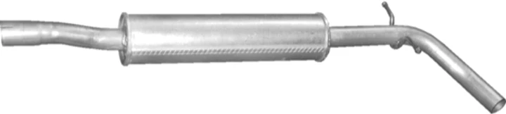 Резонатор Шкода Румстер (Skoda Roomster) 1.6 16V 2006-2010 (24.64)