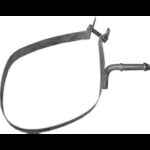 Хомут глушника Сiтроен С2/С3, Пежо 1007 (Citroen C2/С3, Peugeot 1007) 1.1/1.4/1.6 03-10 (50.60) Polmostrow алюмінізований