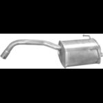 Глушник Фіат Панда/500 (Fiat Panda/500) 1.1/1.2 8V 2003-/ Форд Ка (Ford Ka) 1.2 2008-2012 (07.420) Polmostrow алюмінізований