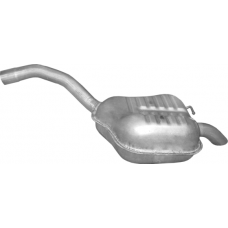 Глушник Форд S-Макс/Мондео 4/Галаксі (Ford S-MAX/Mondeo 4/Galaxy) 1.8TDCI/2.0TDCi 2006 - (08.17) Polmostrow алюмінізований
