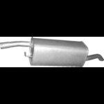 Глушник Форд Фьюжн (Ford Fusion) 1.2/1.4 16V 2002- (08.668) Polmostrow алюмінізований
