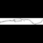 Резонатор Форд Ескорт (Ford Escort)/ Форд Оріон (Ford Orion) 1.8D дизель 1990-2000 (08.375) Polmostrow алюмінізований