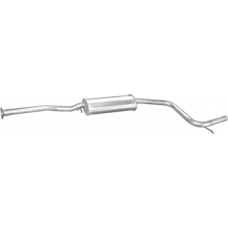 Резонатор Форд Мондео (Ford Mondeo) 1.6i/1.8i 16V хетчбек/седан/універсал 1993-1998 (08.44) Polmostrow алюмінізований