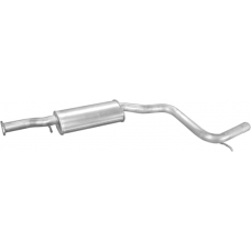 Резонатор Форд Мондео (Ford Mondeo) 2.5i 24V 1994-1999 (08.395) Polmostrow алюмінізований
