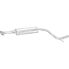 Резонатор Форд Мондео 2 (Ford Mondeo 2) 1.6i 16V/1.8i 16V 1998-2000 (08.552) Polmostrow алюмінізований