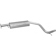 Резонатор Форд Мондео 3 (Ford Mondeo 3) 1.8i -16V універсал 2000-2007 (08.559) Polmostrow алюмінізований
