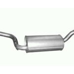 Резонатор Форд Куга 2 (FORD KUGA II) 1.5/1.6 EcoBoost 2012 - (08.76) Polmostrow алюмінізований