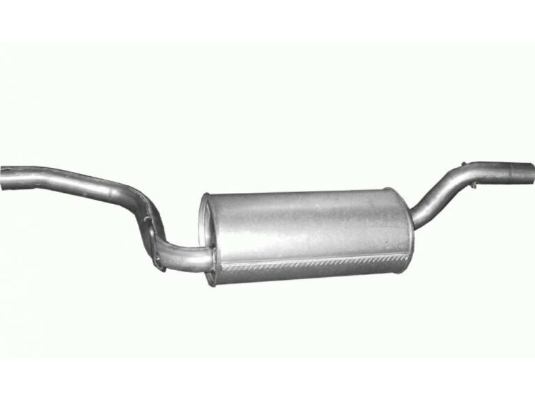 Резонатор Форд Куга 2 (FORD KUGA II) 1.5/1.6 EcoBoost 2012 - (08.76) Polmostrow алюмінізований