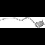 Глушник Мерседес (Mercedes) E200-W211/E220-W211, 2.2D,/2002 - 5/2009 (13.40) Polmostrow алюмінізований