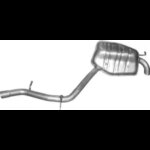 Глушник Мерседес (Mercedes) E200/E240/E320/E500 - W211 1.8/2.6/3.2/5.0 02 - 09 (13.51) Polmostrow алюмінізований