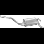 Глушник Мерседес 190-W201 (Mercedes 190-W201) 82-93 1.8-2.0 бензин (13.09) Polmostrow алюмінізований