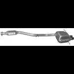 Глушник Мерседес C180/200/230 - CL203 (Mercedes C180/200/230 - CL203) 1.8/2.0 02-08 (13.85) Polmostrow алюмінізований