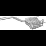 Глушник Мерседес W202/T202 (Mercedes W202/T202) 2.2D/2.5D 1993-1998 (13.171) Polmostrow алюмінізований