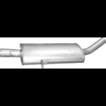 Глушник Мерседес А160/A180-W169 (Mercedes A160/A180-W169) 2.0 CDI 04-12 (13.23) Polmostrow алюмінізований