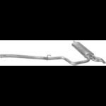 Глушник Мерседес Т210, С210 Mercedes T210, S210 2.2 CDi 98-03 13.274 + 13.275 Polmo алю