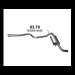 Глушник BMW 3 F30, F31 316/318/320 2.0 D (03.70) Polmostrow