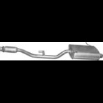 Глушник БМВ (BMW) Z3 1.8 CABRIO 95 - 98 (03.16) Polmostrow алюмінізований