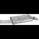 Глушник БМВ Е30 (BMW E30) (03.43) 324TD 08/87-09/88 SDN Polmostrow алюмінізований