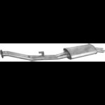 Глушник БМВ Е30 320i/325i/325e (BMW E30 320i/325i/325e) 2.0/2.5/2.7 бензин 1985-1993 (03.30) Polmostrow алюмінізований