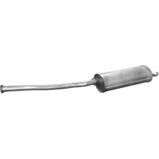 Глушник БМВ Е36 (BMW E36) (03.12) 93- 316i Polmostrow алюмінізований