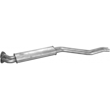 Резонатор БМВ (BMW) E30 83-87 323i (03.40) Polmostrow алюмінізований