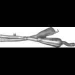 Резонатор БМВ 5 Е39 (BMW 5 Е39) 520i/525i/530i 2000-2003 (03.36) Polmostrow алюмінізований