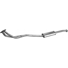 Резонатор БМВ Е36 316/318 (BMW E36 316/318) 1.6/1.8 1990-1993 (03.10) Polmostrow алюмінізований