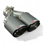 Насадка 190мм з матовими накладками Akrapovic
