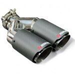 Насадка 165мм з матовими накладками Akrapovic