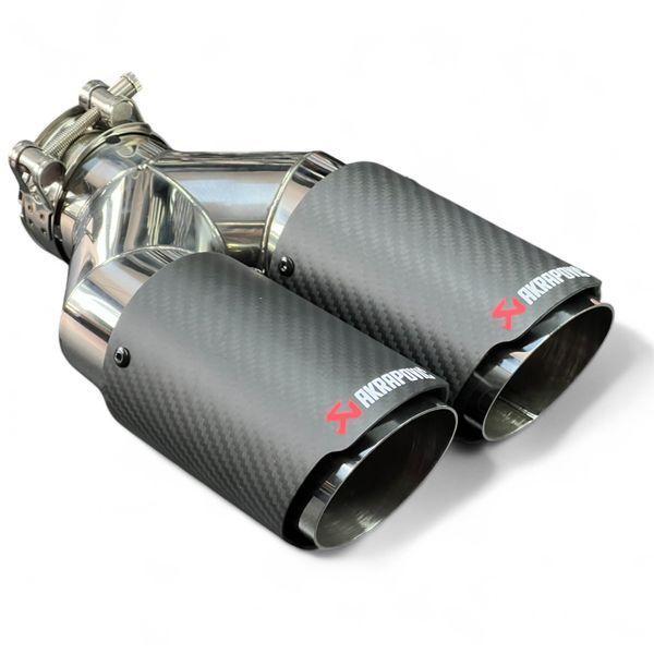 Насадка 165мм з матовими накладками Akrapovic