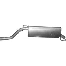 Глушник Фіат Гранде Пунто Fiat Grande Punto 1.4 16V 05-08/ Опель Корса Д Opel Corsa D 1.4 16V  - 07.441 Polmo