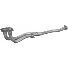 Прийомна труба  Опель Вектра А Opel Vectra A 1.4-1.6i 88-92 17.515 Polmo алюмінізована