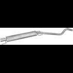 Резонатор Опель Астра Г/Астра Х Opel Astra G/Astra H під хомут 1.6/1.8i -8/16V 2003 - 17.312 Polmo алю