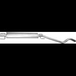 Резонатор Опель Астра Х Opel Astra H 1.6/1.8 16V 2004 - 17.303 Polmo алю