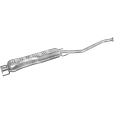 Резонатор Опель Вектра Opel Vectra 1.6/1.8/2.0/2.2/2.5/2.6  16V 1995-2002 17.281 Polmo алю