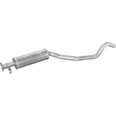 Резонатор Опель Вектра А Opel Vectra A 2.0 16V/2.5 V6 kat 1992-1995 17.272 Polmo алю