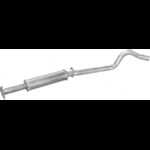 Резонатор Опель Корса А Opel Corsa А 1.2i-1.4i kat 86-93 17.12 Polmo алю