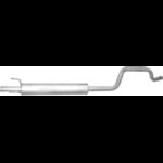 Резонатор Опель Мерива А Opel Meriva A 1.6/1.4i-16V  2003-2010 17.630 Polmo алю