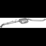 Резонатор Опель Омега Б лівий Opel Omega B 2.2  -16V універсал 1999-2003 17.326 Polmo алю