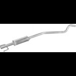 Резонатор середній Опель Астра Г Opel Astra G 1.2i -16V 1998-2004 17.308 Polmo алю