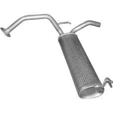 Глушник Citroen C1/Peugeot 108/Toyota Aygo Сітроен С1/Пежо 108/Тойота Айго 1.0i -12V 2014- 04.231 Polmo алю