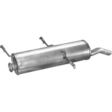 Глушник Сітроен зх Citroen ZX 1.4/1.6i/1.9D kombi kat 94-98 04.89 Polmo алю