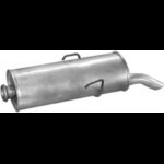 Глушник Сітроен Сакс Citroen Saxo 1.0i/1.1i/1.4i/1.6i/1.5D 96- 04.42 Polmo алю