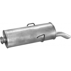 Глушник Сітроен Сакс Citroen Saxo 1.0i/1.1i/1.4i/1.6i/1.5D 96- 04.42 Polmo алю
