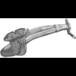 Трубка колекторна  Опель Кадет Opel Kadett 1.3 карбюратор 1984-1994 17.464 Polmo алюмінізована