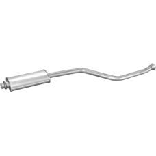 Резонатор Сітроен Ксара Citroen Xsara 1.4/1.6/1.8 хетчбек/универсал 97 -00 04.139 Polmo алю