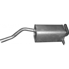 Глушник Renault Clio III 1.2/1.4/1.6 2005-2013 21.38Polmo алю